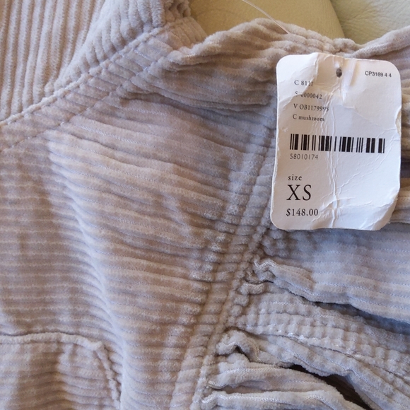 We The Free corduroy gray jacket - Picture 9 of 9